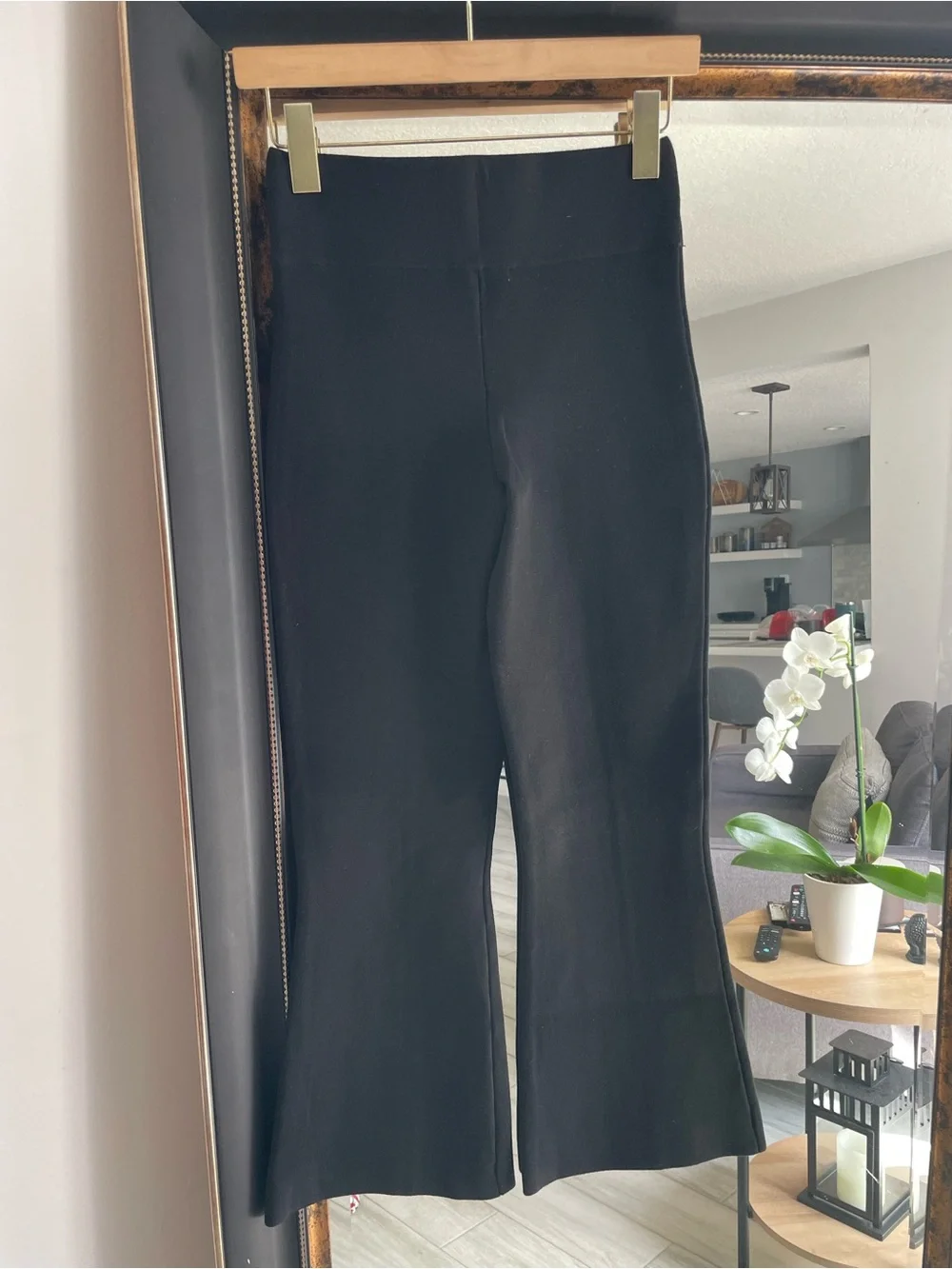 J. Crew Black High-Rise Flare Pants - Picture 5 of 6